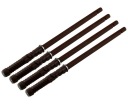 4x neviditeľné rameno police, držiak police, upevnenie police, 10 x 145 mm