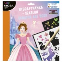 Kreatívne stieracie žreby princezien so šablónami stylusu [KWSCKA]