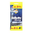 GILLETTE BLUE 3 SMOOTH 6 ks