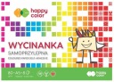 FAREBNÝ SAMOLEPIACI VÝREZNÝ BLOK - A5/8K 80g