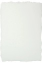 Ručný papier, hladký, biely, A4, 5 listov.