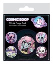 Cosmic Boop Cute And Sweet ihlice do batohu na oblečenie Sada 5 kusov