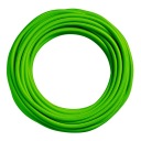 Kábel opletený 3x0,75 SVETLOZELENÝ 1m