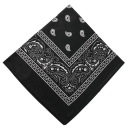 BANDAMSCARF, BANDANASCARF, BLACK