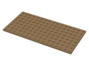 LEGO 92438 TANIER 8x16 tmavý piesok NOVINKA (17g)
