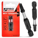 Nárazový bit Nárazové bity TX25 50mm | Nárazový bit pre skrutkovač 2 ks.