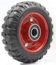 PLNÉ KOLIESKO PRE VOZÍK 125 mm KOLIESKO 12,5 cm priemer 15 mm