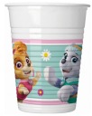 Paw Patrol Skye Cups 8 kusov Narodeniny 1-99