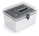 ORGANIZÁTOR KRABIČKA NA NÁRADIE S RÚČKOU A ZÁSOBNÍKOM