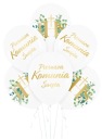 Latexové balóny, prvé sväté prijímanie IHS Eukalyptus, 6 kusov