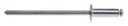 Slepý nit ALU/OCEL 5x8mm S PLOCHOU HLAVOU