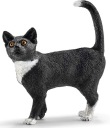 SCHLEICH STOJAJÚCE MAČIATKO ČIERNO-BIELY ZBERATEĽSKÉ ZVIERATKÁ