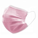 MASKA JEDNORÁZOVÁ MASKA RUŽOVÁ 3D. 50 KS