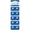 Silné batérie everActive AG5 G5 LR48 LR754 - 10 ks