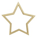 Star Ring Base Lapač snov Macrame 20 cm 1 ks