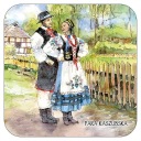 KAŠUBSKÝ KORKOVÝ TANIER, KAŠUBSKÝ PÁR, ĽUDOVÁ KOLEKCIA