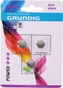 Ploché okrúhle alkalické batérie AG13 LR44 sada GRUNDIG x3