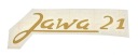 Nálepka Jawa 21, veľmi dobrá kvalita