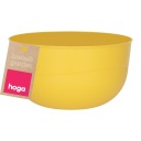 PLASTOVÁ KUCHYŇSKÁ MISKA NA JEDLO, NEREZNÁ, 1,2L, 16CM, MUSTAR