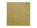 BRÚSKY 33x33cm ZLATÉ, TROJVRSTVE, 20 ks SPOLOČENSTVO IHS