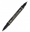 Popisovač na tabuľu PENTEL N75W-A, obojstranný čierny