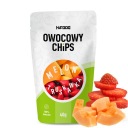 OVOCNÉ CHIPS Melón - Jahoda 40g HiFOOD ZDRAVÁ SNACK 12m+
