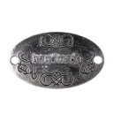 Plechový štítok s nápisom ANTIQUE SILVER musí mať 2672