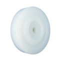 Rovný plastový valček bez ložísk, priemer 80mm, priemer 10mm