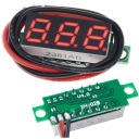 DC LED voltmeter 0,28