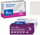 Tetis GR009 ihličky, veľkosť 14 mm, krabička 50 g