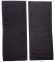 VELCRO čierna Páska na suchý zips 20x10cm
