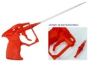Plastová izolačná a konštrukčná penová pištoľ