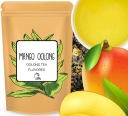 Dobrý zelený čaj OOLONG s príchuťou MANGO lístkov