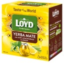 Japonský zelený čaj Yerba Mate Mint Citrónová tráva Kofeín 20T LOYD