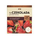 FIT Proteínová čokoláda 80g KWB mlieko s príchuťou Jahoda
