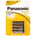 4X VÝKONNÉ ALKALICKÉ BATÉRIE PANASONIC AAA R3 PRSTY DIAĽKOVÉ OVLÁDANIE HRAČKY