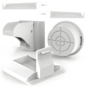 ZABEZPEČENIE DVERÍ SKRINÍ ZÁSUVKY MAGNETICKÝ ZÁMOK 4 KS X4