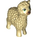 LEGO 65405pb02 LAMA ALPACA BÉŽOVÁ ALPAKA NOVINKA (2g)