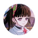 Anime odznak Kimetsu no Yaiba Kanao 58 mm