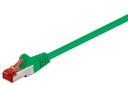 Sieťový kábel LAN S/FTP CAT 6 RJ45 zelený 0,15m