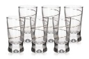 6 x ZLATÁ ŠPIRÁLA POHÁRE NA VODKU 25 ML SET