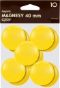 Veľký magnet 40mm 10ks žltý