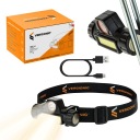 COB HLAVNÁ LAMPA 4v1 HLAVNÁ LAMPA S MAGNETOM
