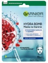 Hydratačná látková maska ​​Garnier Hydra Bomb s kyselinou hyalurónovou