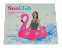 SunClub nafukovací prsteň Giant Flamingo, ružový, priemer 106