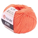 YarnArt Jeans 23 svetlo oranžová
