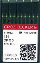 Ihly pre stroj s vázaným stehom Groz-Beckert 135x5 100 SES 10 ks