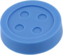 Nábytkový gombík BUTTON rukoväť, priemer: 42 mm, farba: modrá, GTV