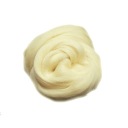 Česaná vlna, česaná plsť 100g NATURAL-ECR