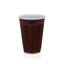Hrnček 180 ml BIELO-HNEDÝ AUTOMAT 3,8g 100 ks.